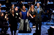 Taking a bow with Meredith Monk